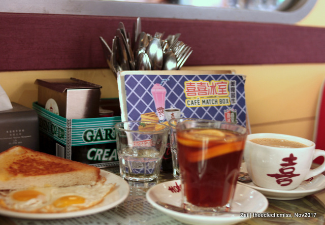 Breakfast at Cafe Matchbox, Hong Kong