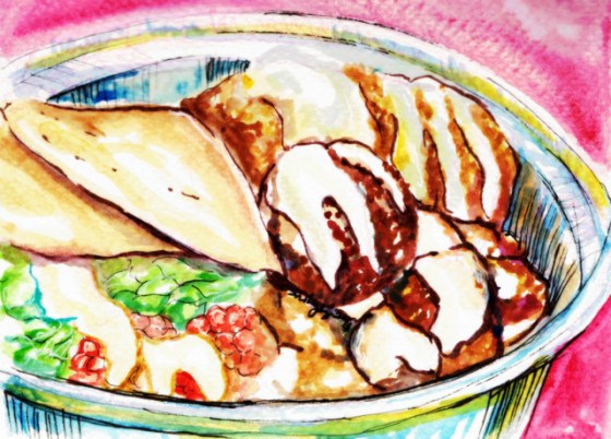 Halal Guys Sampler Platter