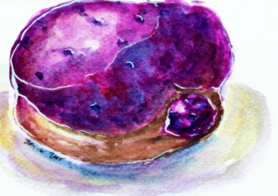 Blueberry Lemon- Poison Doughnuts